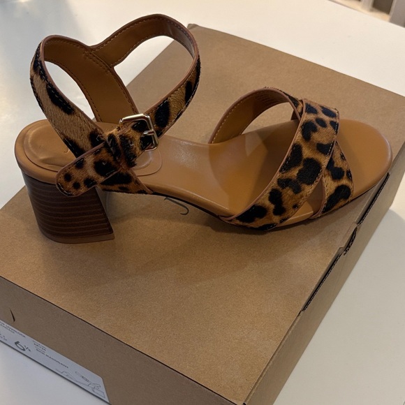 J. Crew Shoes - J. Crew Leopard Print Heels